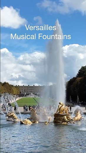 Versailles Musical Fountains show