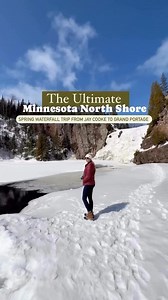 Minnesota Waterfall Season is almost here ✨ (Send to a friend you want to road trip with) After this current round of snow not only are we getting much needed moisture, it’s also going to help our waterfall season. Here’s 10 I think you should check out: 1. Jay Cooke State Park: walk the swinging bridge over the rapids 2. Tettegouche State Park: explore the Cascades Trail, Shovel Point Trail, High Falls and Illgen Falls 3. Gooseberry Falls State Park: (this is the most accessible park to visit) 