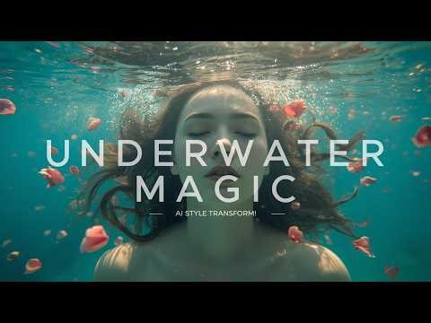 This AI Makes NORMAL Photos Look Like Underwater Cinematic Shots!