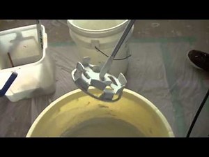 ３分で分かる 電動ミキサーの取り扱い方法【漆喰DIY】