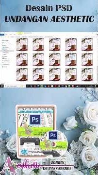PAKET DESAIN UNDANGAN AESTHETIC 200 DESAIN PSD