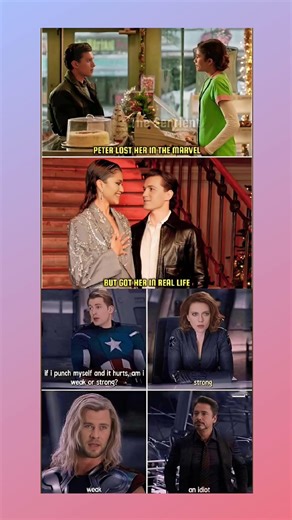 Peter Parker Lost MJ in Marvel… But Won Zendaya in Real Life #peterparker #savespiderman #marvel