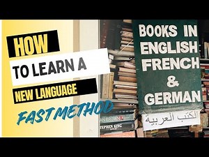 How to learn a new language. Quick methods.