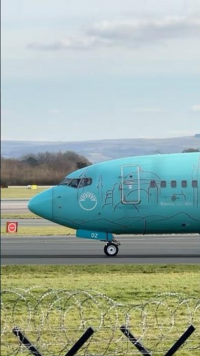 SunExpress Boeing 737 Special Livery | Manchester Airport | #aviation #man #boing737 #sunexpress