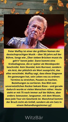 Peter Maffay – Krebsdiagnose mitten im Erfolg