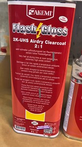 Vernis #Akemi flash ⚡️🥶 Connais tu un vernis qui sèche en 10minute ? #carrosserie #painting #peintre #reelsviral | Paulo Semedo