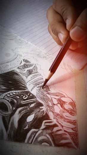 Half Lion, Full Power 🦁⚡ Narsimha Art”