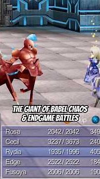 Final Fantasy IV 3D Remake Gameplay | Giant of Babel Chaos & Endgame Battles