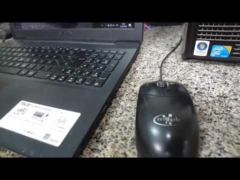 Como plugar mouse usb em notebook