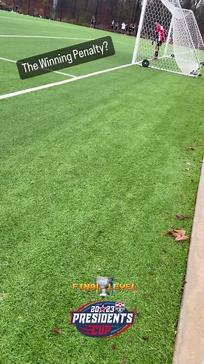 The winning penalty? Piedmont SA vs Georgia Athletic in the 75th minute of the 2023 Presidents Cup Final 17U Boys | Georgia Soccer