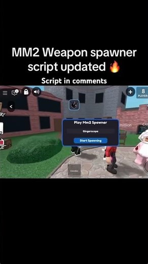 mm2 script exploit weapon spawner #roblox #delta #murdermystery2 #robloxexploiting #mm2