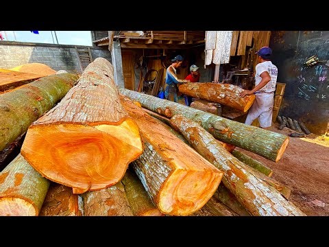 RECKLESS,,! Mahogany Wood Sawing Skills 3 x 13 Window Frame Material