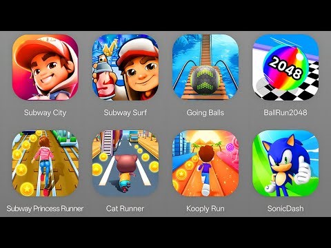 New Subway Surfers City,Subway Surfers, Going Balls,Ball Run 2048, Subway Princess Runner,Kooply Run