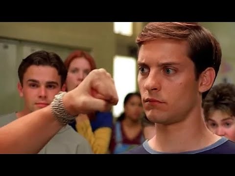 Peter Parker vs Flash Thompson - School Fight Scene - Spider-Man (2002) Movie Clip HD [1080p HD]
