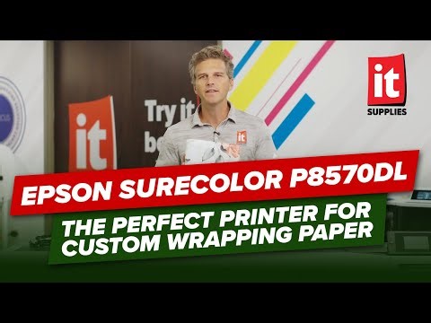 EPSON SureColor P8570DL: Perfect Printer for Custom Wrapping Paper