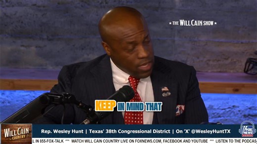“Let’s Get Off the Democrat Plantation” Rep. Wesley Hunt on pushing black voters to focus on the issues: “Do you like border security? I think we do. Do you like the protection of our Second Amendment rights? The fastest growing demographic of gun ownership is black women.” | Will Cain