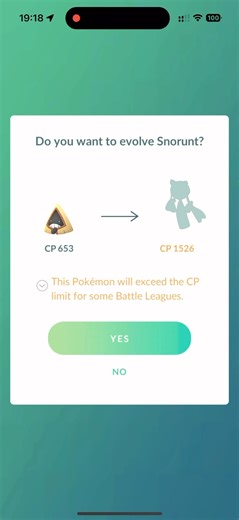 #snorunt split evolution #pokemon #pokemongo #evolution