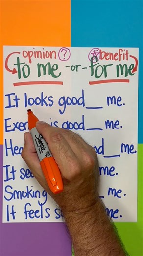 Grammar pro tip #reels #grammar | Lanette and Kurt