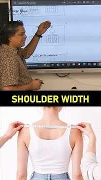 Perfect Shoulder Width Measurement for Blouse