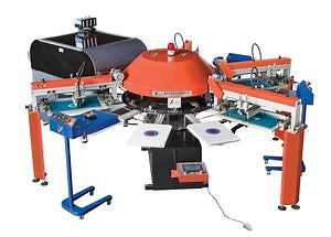 [Hot Item] Spg Yz Series Textile Screen Printing Machine with Digital Printer