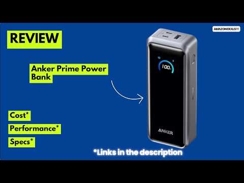 Anker Prime Power Bank Review 🔥 300W Beast Portable Charger (MacBook + iPhone FAST Charge Test 2026)
