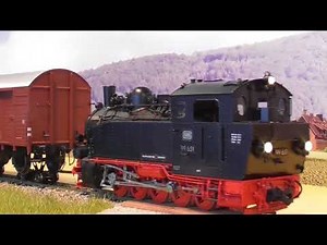 Modellbahn Spur 0 / 0e von Ludwig Fehr und Oe Club Köln auf den Busecker Spur 0 Tage 2018 in Giessen