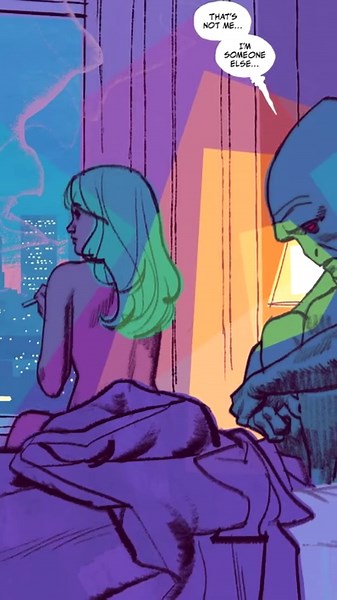 Martian Manhunter Weeps After a Love Scene