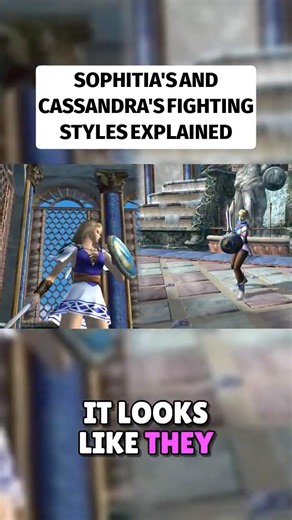 Sophitia's and Cassandra's Fighting Styles Explained #soulcaliburii