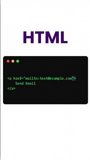 How to Create Html Email Links Html Mailto Attribute