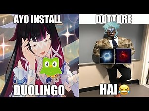 THIS GAME HAS UPDATED ANYTHING BUTTON EXCEPT THE SKIP BUTTON 😂 | GENSHIN IMPACT X DUOLINGO