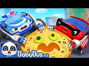 La Pizza Se Escapa | Camión de Monstruo | Videos para Niños | BabyBus en Español