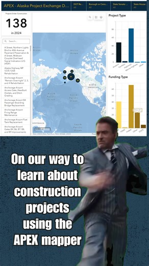 2.2K views · 3 comments | Dance your way into the 2024 construction season  Go to https://dot.alaska.gov/construction to visit the Alaska Project Exchange (APEX) and learn about road, airport, and harbor projects happening near you! | Alaska Department of Transportation & Public Facilities | Facebook