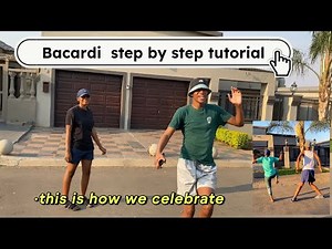 Bacardi Tutorial - This Is How We Celebrate TikTok dance challenge | Step by step Bacardi tutorial