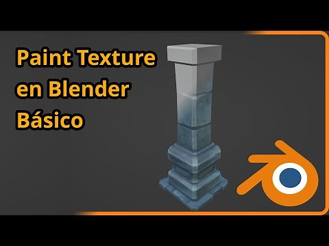 🔴 Aprende: Texture Paint en Blender Básico