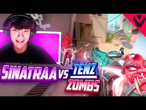SINATRAA VS SENTINELS (ft. ZOMBS AND TENZ) !!!