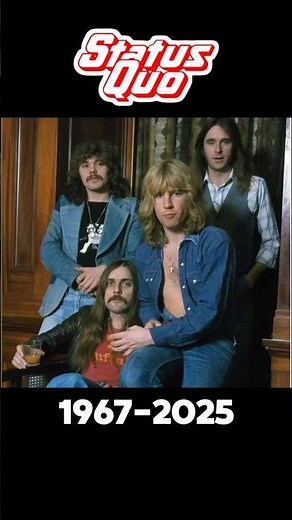 Status Quo Rock Band (1967-2025) #nostalgia