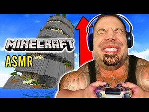 ASMR Fast Mouth Sounds Minecraft Parkour Spiral Speed Run