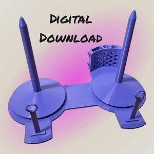 3D Print File for Double Yarn Spinner - DIGITAL FILE STL 3mf Yarn Butler Yarn Caddy 3D Print - Etsy