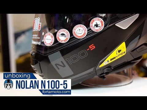 Unboxing the Nolan N100-5 motorcycle helmet + review | FortaMoto.com