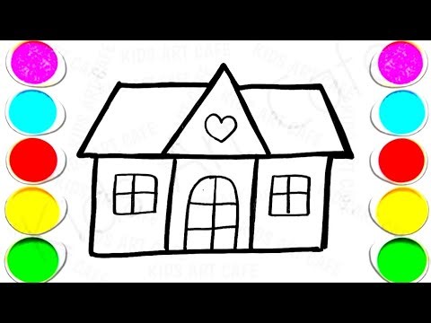 🎨 How to Draw a cute gingerbread house for christmas | Easy & Cute Step-by-Step Drawing for kids,6