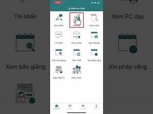 Hướng dẫn cài đặt và giới thiệu các chức năng của App Vietschool+Điểm danh| APP VIETSCHOOL