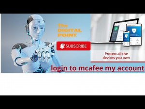 login to mcafee my account