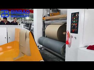 Eco Friendly Bogus Paper Jumbo Slitter Rewinder Machine for Packing and Protective