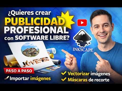 How to Design an Advertising Poster in Inkscape 2026: Masks, Vectorization and Effects