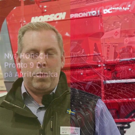 Nya HORSCH Pronto 9 DC är en kraftfull och mångsidig såmaskin! Den populära Pronto-serien har uppgraderats med flera viktiga förbättringar för att leverera maximal effektivitet på stora fält. Därför har Pronto 9 DC har en arbetsbredd på 9 meter och en kraftigt ökad behållarkapacitet på upp till 6 000 liter! | Swedish Agro Skänninge | Facebook