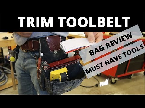 Occidental Leather Finisher vs Diamondback Deluxe Framer - A Production Trim Carpenters Setup