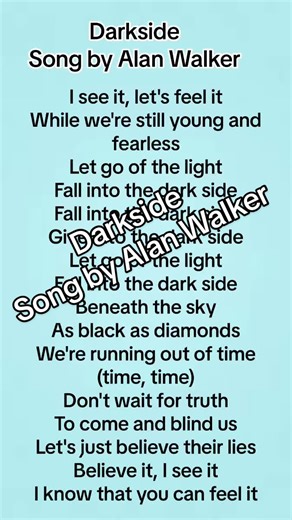 Discover the Darkside: Alan Walker's Inspiring Lyrics