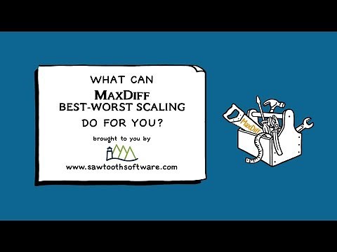 What Can MaxDiff Best-Worst Scaling Do For You?
