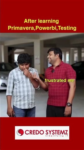 After Learning Primavera, Power BI & Testing | Skill Upgrade = Career Upgrade #credosystemz #shorts