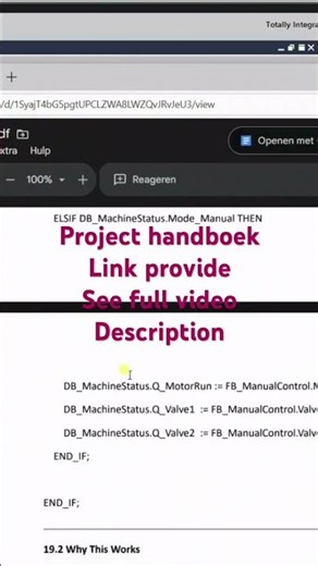 #tiaportal #handbook # #plcprogramming